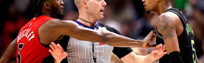 开云体育网页版入口-拉贾科维奇：不会过度解读两队冲突 球员们都很有好胜心|穆雷|伊曼纽尔·奎克利|新奥尔良鹈鹕队|多伦多猛龙队|贾马尔-穆雷_新浪体育_新浪新闻